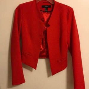 Forever 21 coral blazer